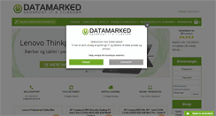 Desktop Screenshot of datamarked.dk
